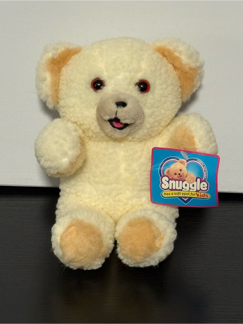 Vintage 1996 Fabric Softener “Snuggle Bear” Plush with Original Tag (EUC)